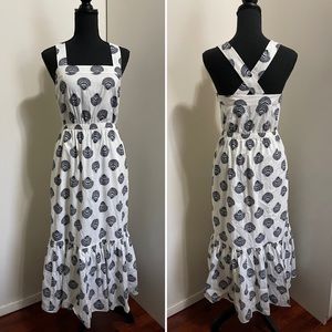 J.Crew Factory Seashell Maxi Summer Dress